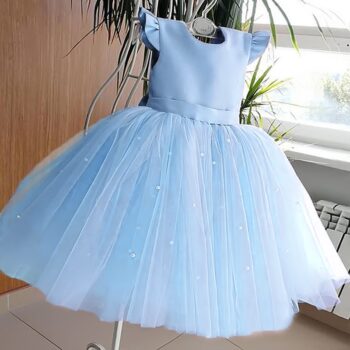 Robe élégante en tulle perlé – Image 5